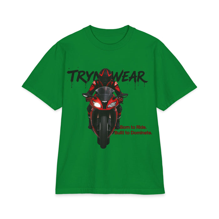 TrynxWear Motorcycle T‑Shirt Red Sportbike Graphic Tee