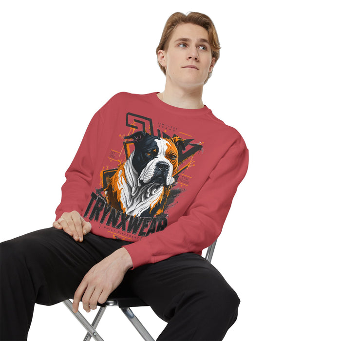 TRYNXWEAR Bulldog Graphic Sweatshirt Urban Pet-Lover Pullover