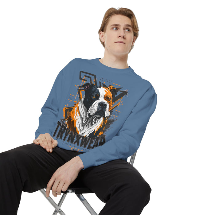 TRYNXWEAR Bulldog Graphic Sweatshirt Urban Pet-Lover Pullover