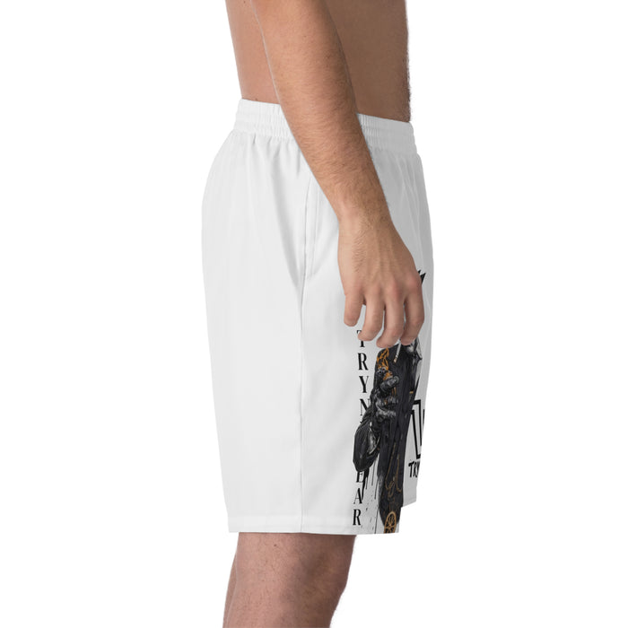 TrynxWear Men's Elastic Beach Shorts (AOP)