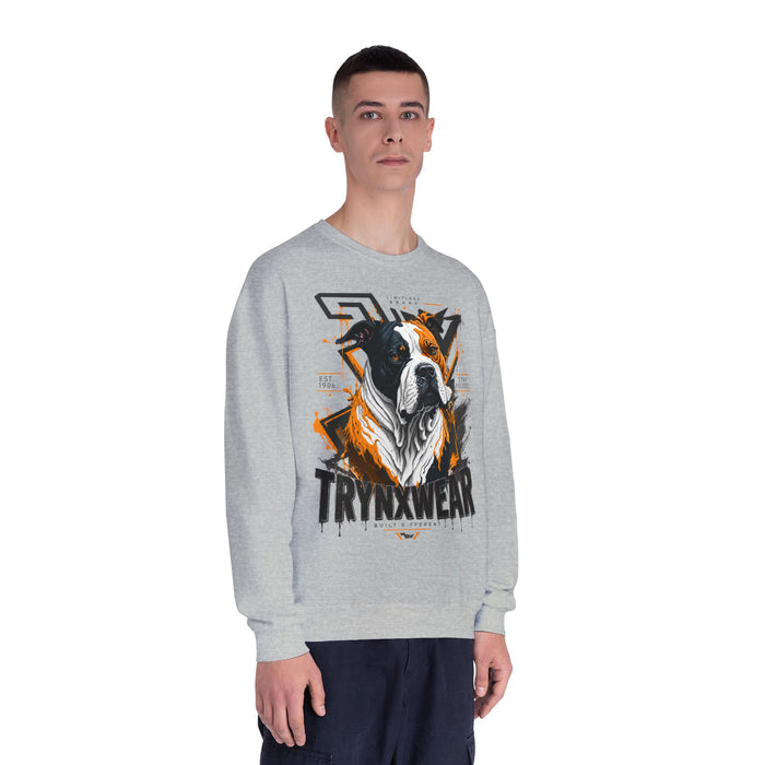 TrynxWear Bulldog Graphic Sweatshirt Urban Pet Lover Crewneck