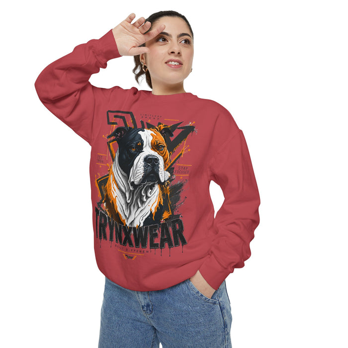 TRYNXWEAR Bulldog Graphic Sweatshirt Urban Pet-Lover Pullover