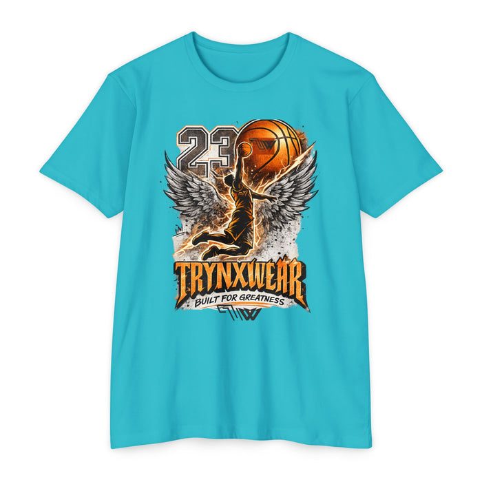 TrynxWear Unisex Basketball Got Wings T-shirt
