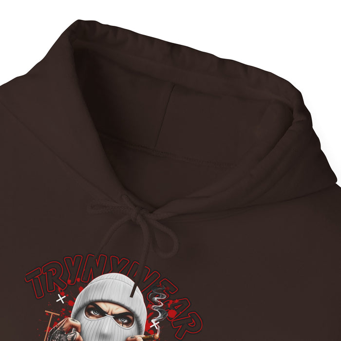 TrynxWear Hoodie Vintage Alien Graphic Hoodie