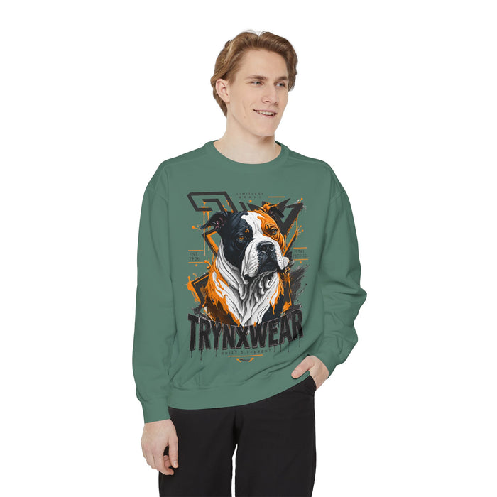 TRYNXWEAR Bulldog Graphic Sweatshirt Urban Pet-Lover Pullover
