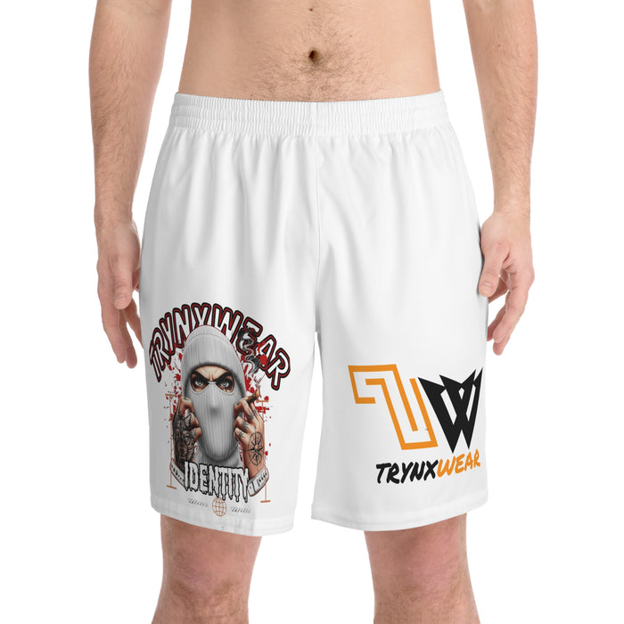 TrynxWear Identity Graphic Beach Shorts Men’s Branded Swim Trunks