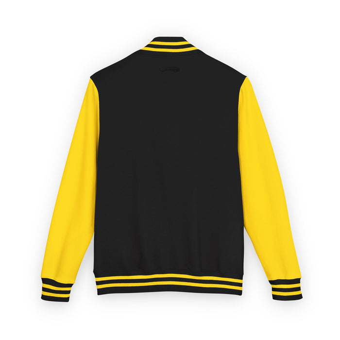 TrynxWear Red & White Varsity Jacket with Winged Logo Letterman Jacket