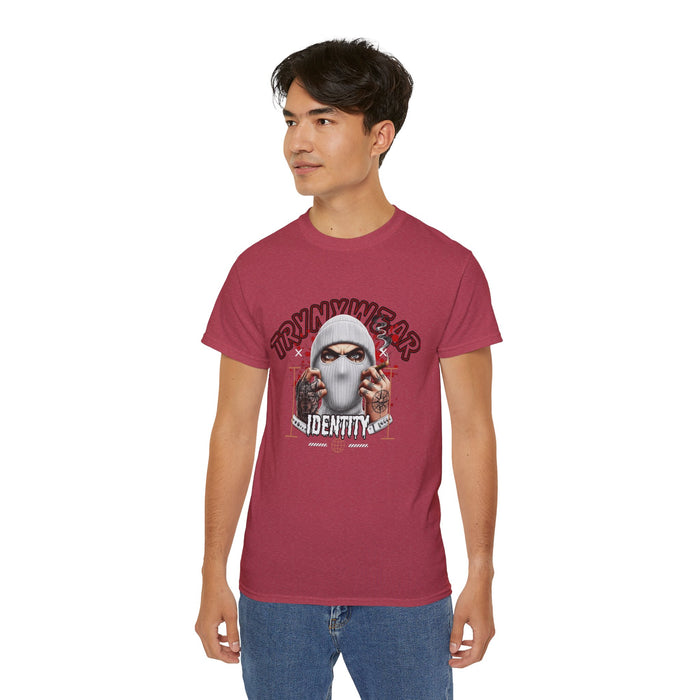 TrynxWear T-Shirt 'Wear Identity' Masked Street Art Tee