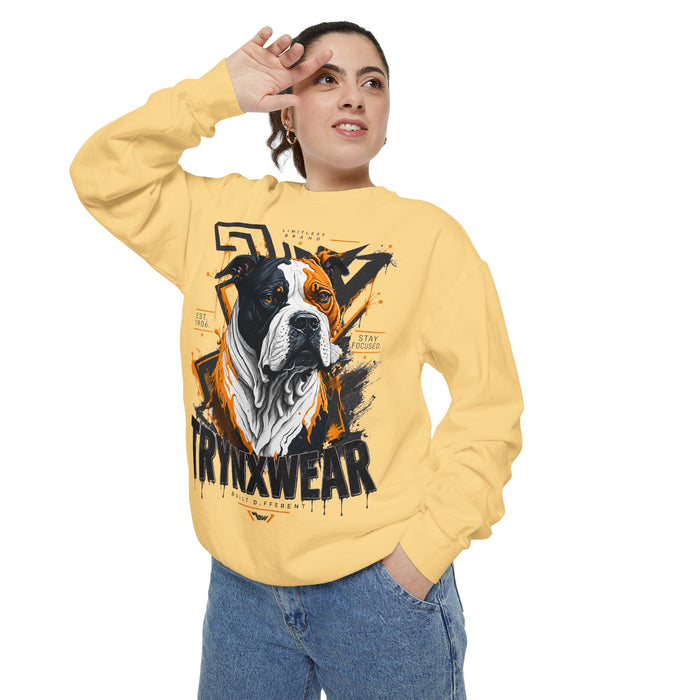 TRYNXWEAR Bulldog Graphic Sweatshirt Urban Pet-Lover Pullover