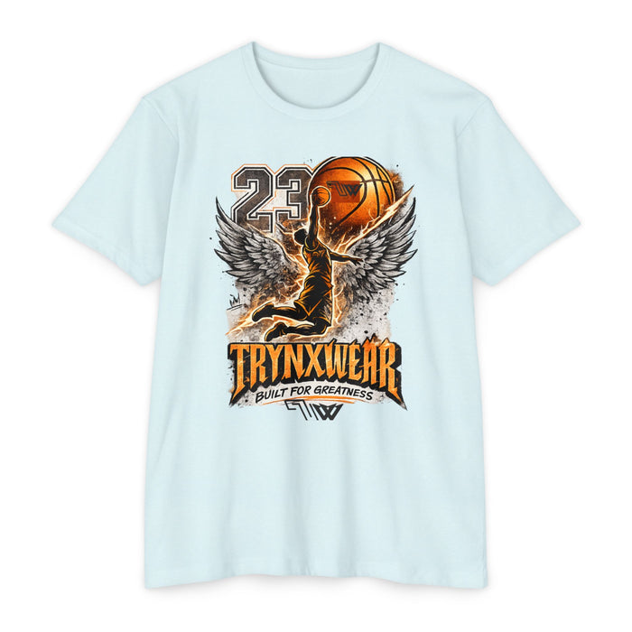 TrynxWear Unisex Basketball Got Wings T-shirt