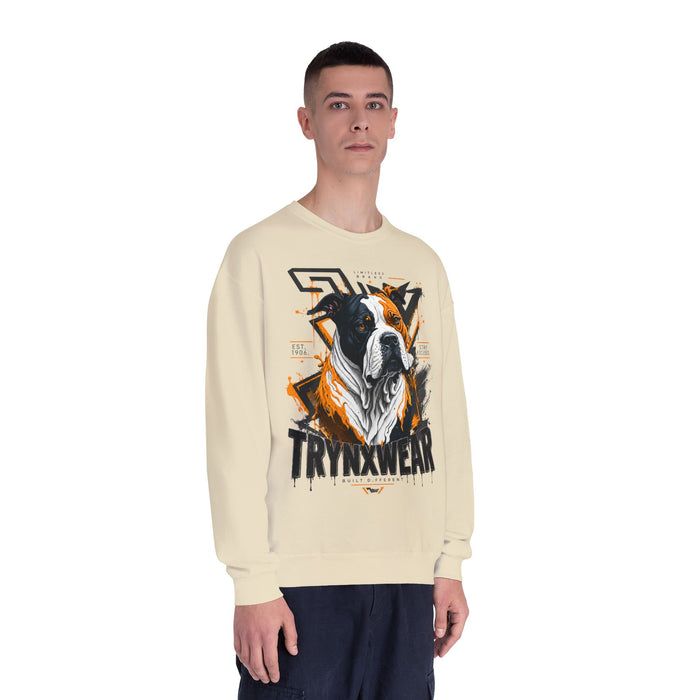 TrynxWear Bulldog Graphic Sweatshirt Urban Pet Lover Crewneck