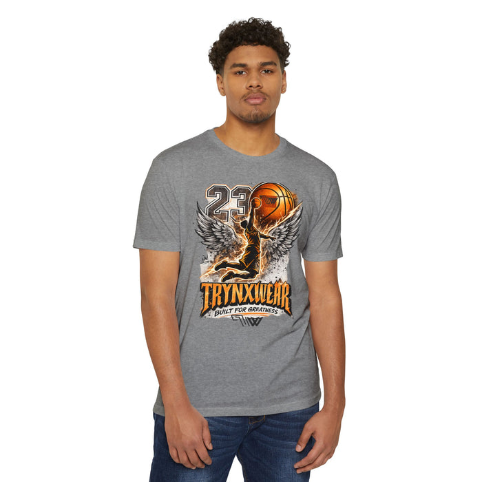 TrynxWear Unisex Basketball Got Wings T-shirt