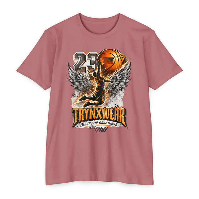 TrynxWear Unisex Basketball Got Wings T-shirt